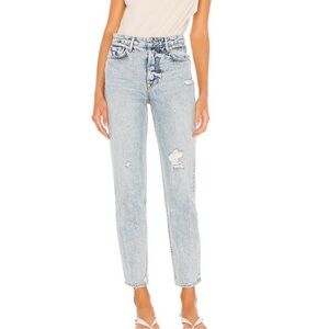 GRLFRND Devon Distressed Light Wash Jeans